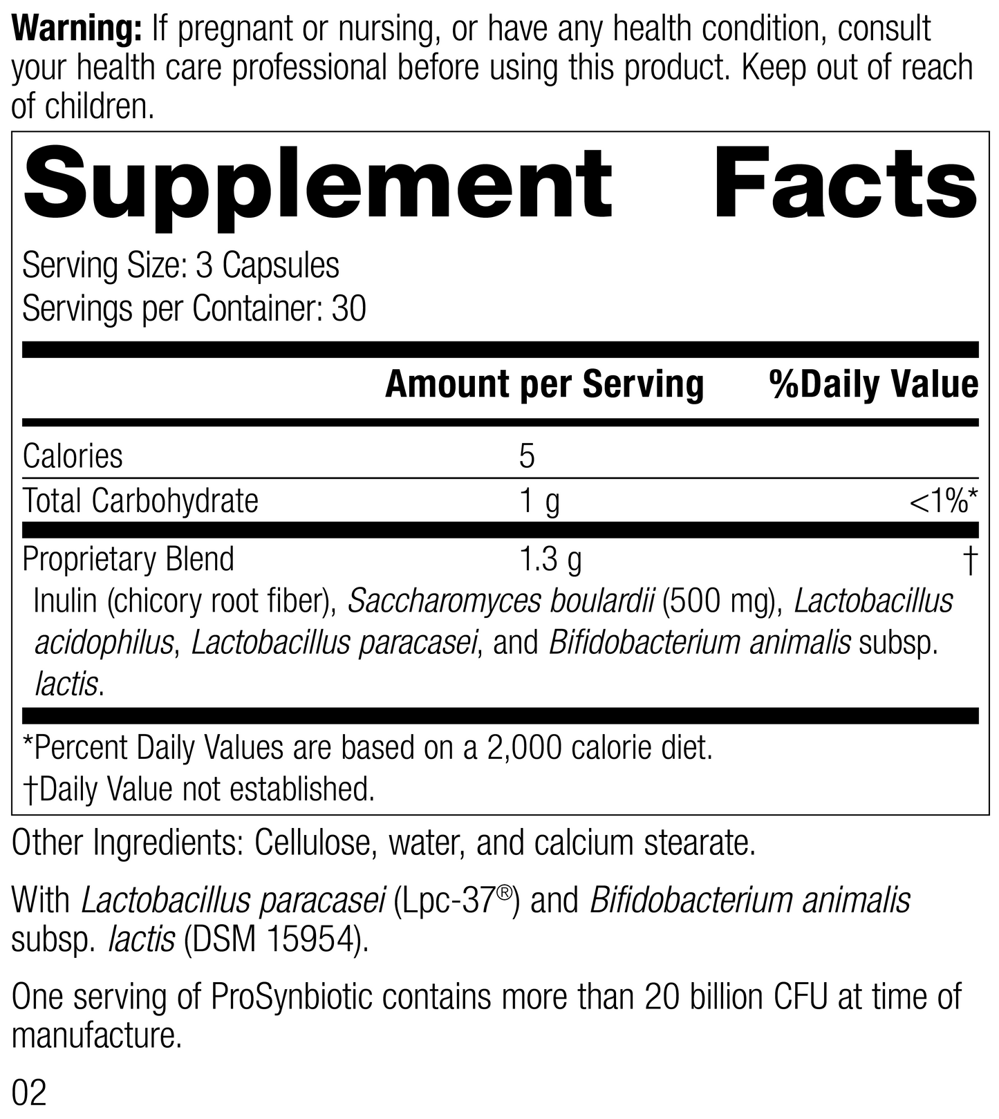 ProSynbiotic, 90 Capsules - Standard Process Inc