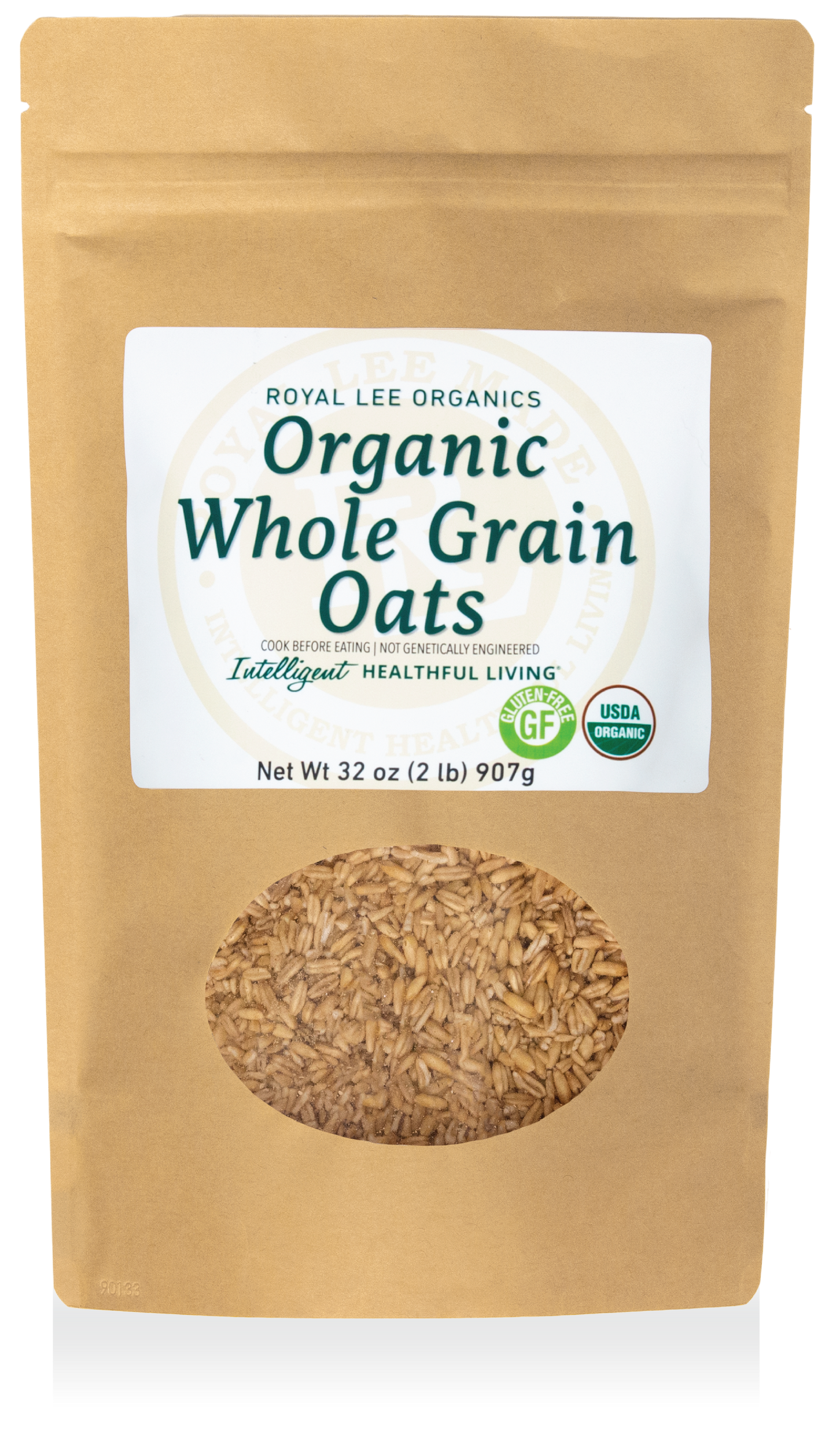 Oat Groats, 2lb kraft bag (Gluten Free)