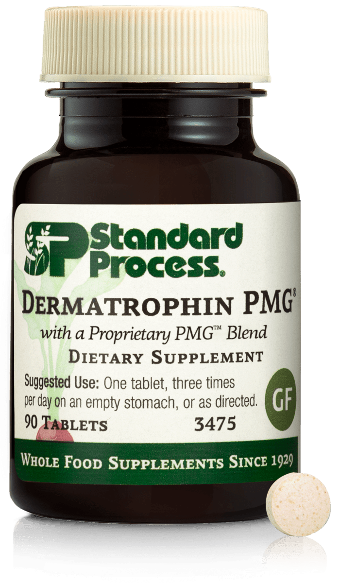Dermatrophin PMG®, 90 Tablets - Standard Process Inc