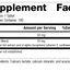Antronex®, 180 Tablets, Rev 04 Supplement Facts