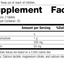 Rev 03 Supplement Facts