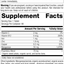 5490 Manganese B12 R20 Supplement Facts