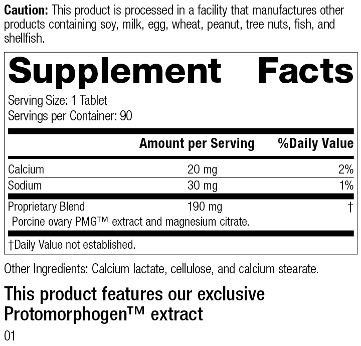 Ovatrophin P PMG®, 90 Tablets, Rev 01 Supplement Image
