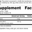 7600 Spleen Desiccated R13 Supplement Facts
