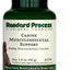 A bottle of Canine Musculoskeletal Support, a powder supplement for dogs’ muscles, ligaments and bone health, next to an image of the powder supplement.