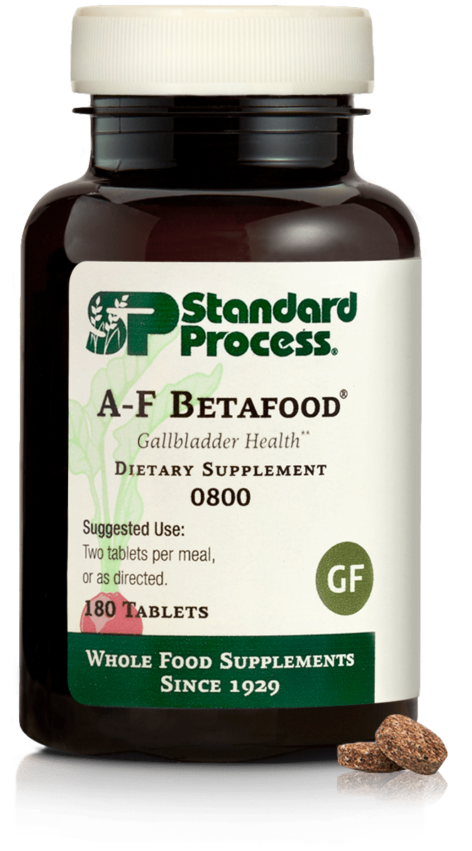 A - F Betafood®, 180 Tablets - Standard Process Inc