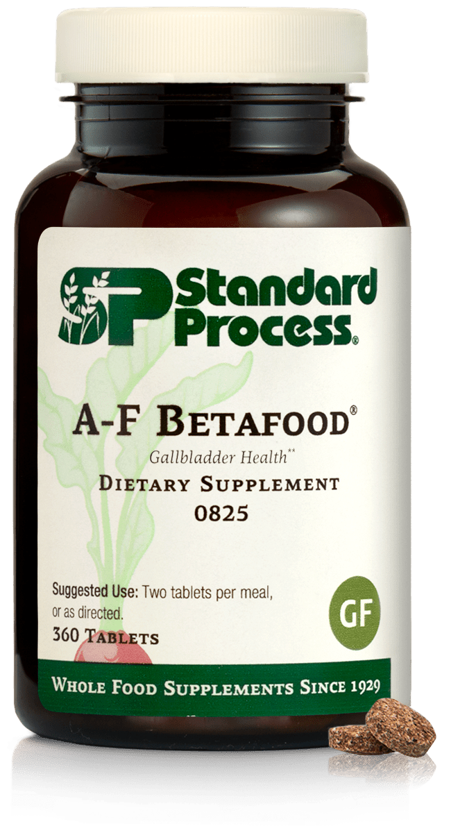 A - F Betafood®, 360 Tablets - Standard Process Inc