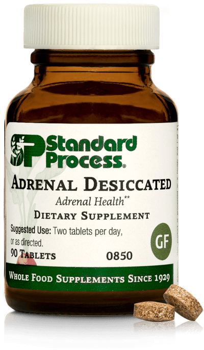 Adrenal Desiccated, 90 Tablets - Standard Process Inc