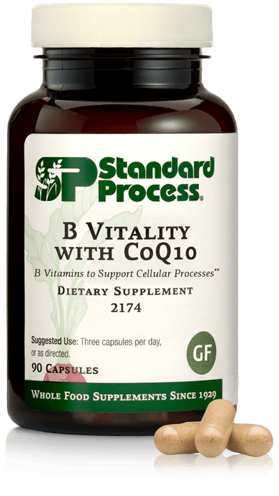 B Vitality with CoQ10, 90 Capsules - Standard Process Inc