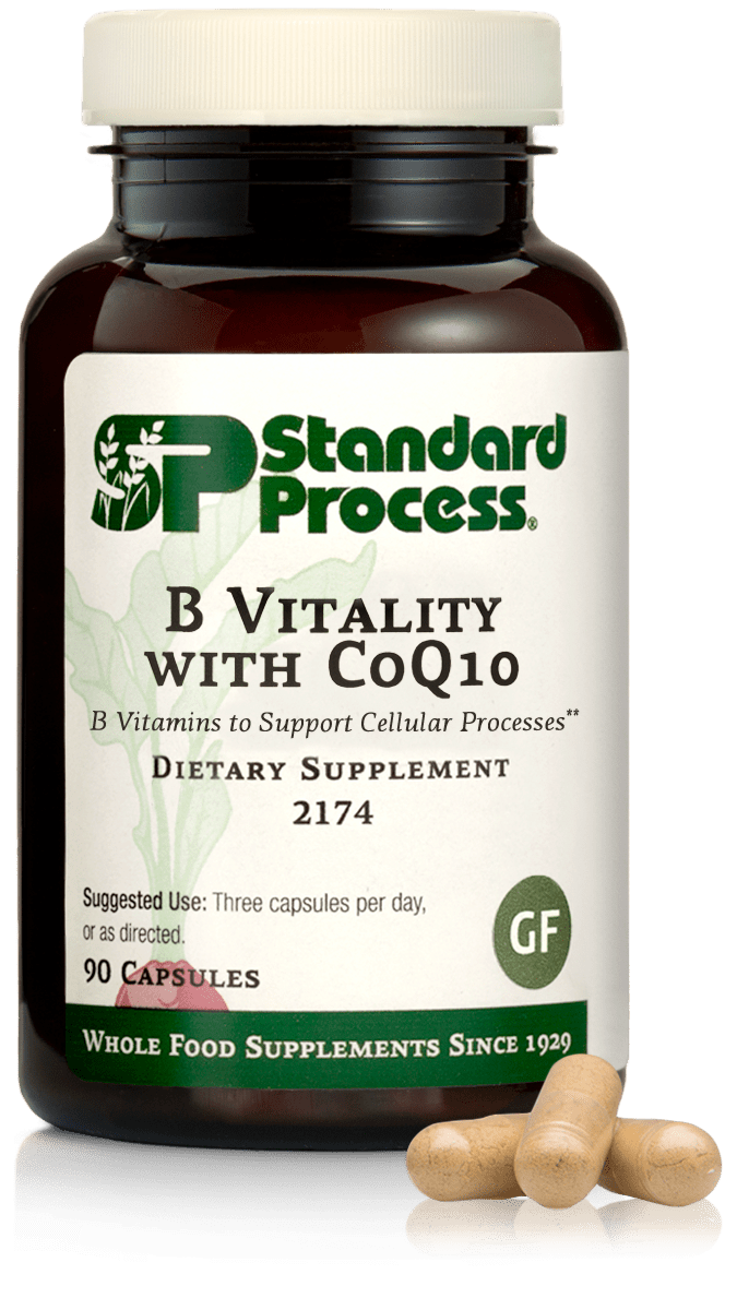 B Vitality with CoQ10, 90 Capsules - Standard Process Inc