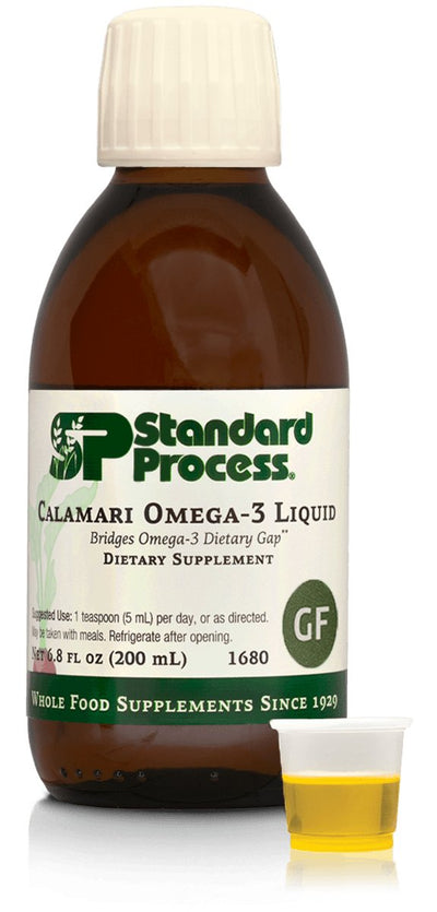 Calamari Omega - 3 Liquid, 200 mL (6.8 fl oz) - Standard Process Inc
