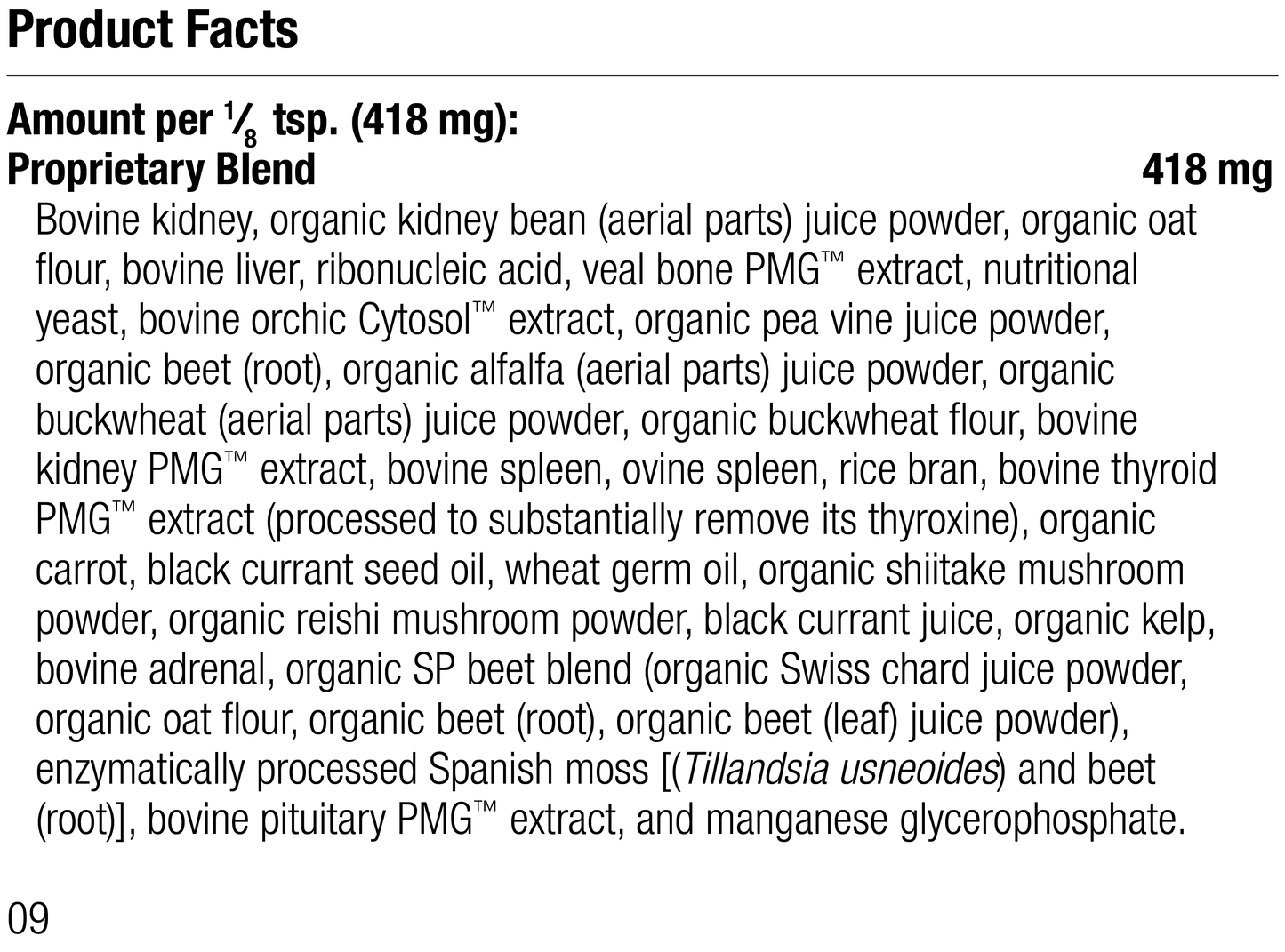 Canine Renal Support, 3.9 oz (110 g) - Standard Process Inc