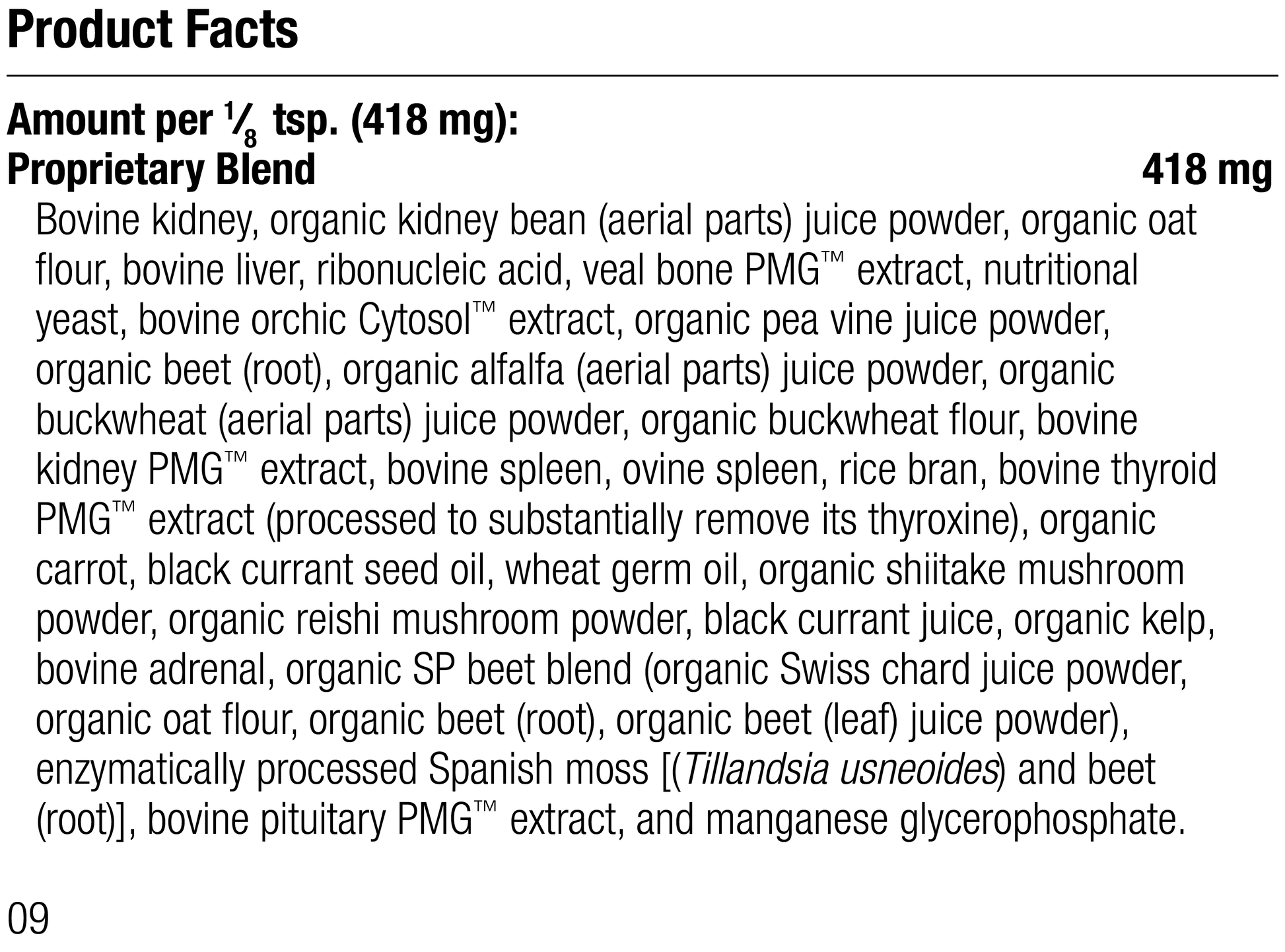 Canine Renal Support, 3.9 oz (110 g) - Standard Process Inc