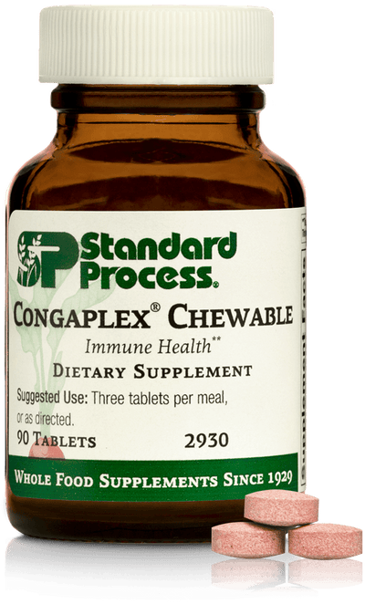 Congaplex® Chewable, 90 Tablets - Standard Process Inc