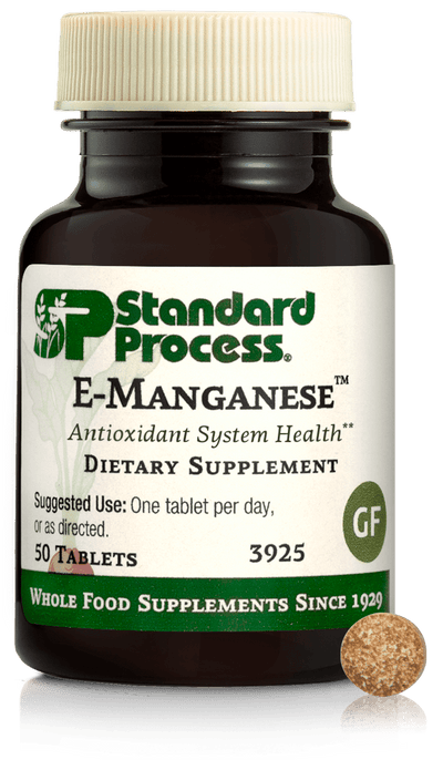 E - Manganese™, 50 Tablets - Standard Process Inc