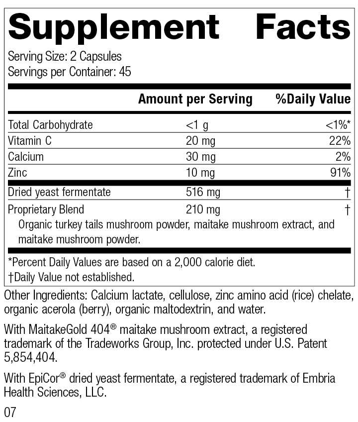 Epimune Complex, 90 Capsules - Standard Process Inc