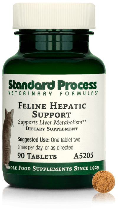 Feline Hepatic Support, 90 Tablets - Standard Process Inc