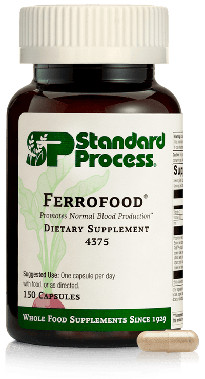 Ferrofood®, 150 Capsules - Standard Process Inc