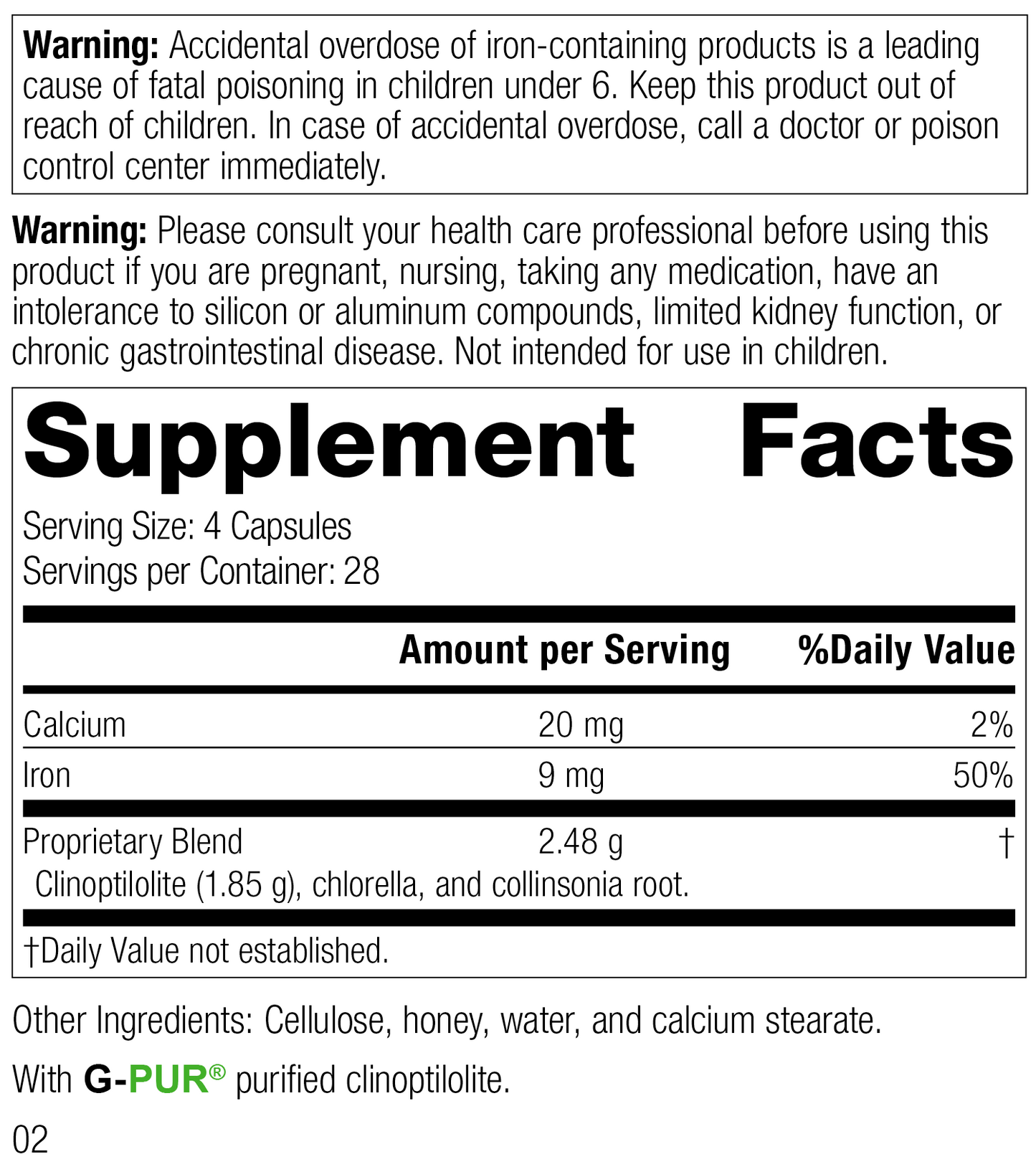 GI Adsorb™, 112 Capsules - Standard Process Inc