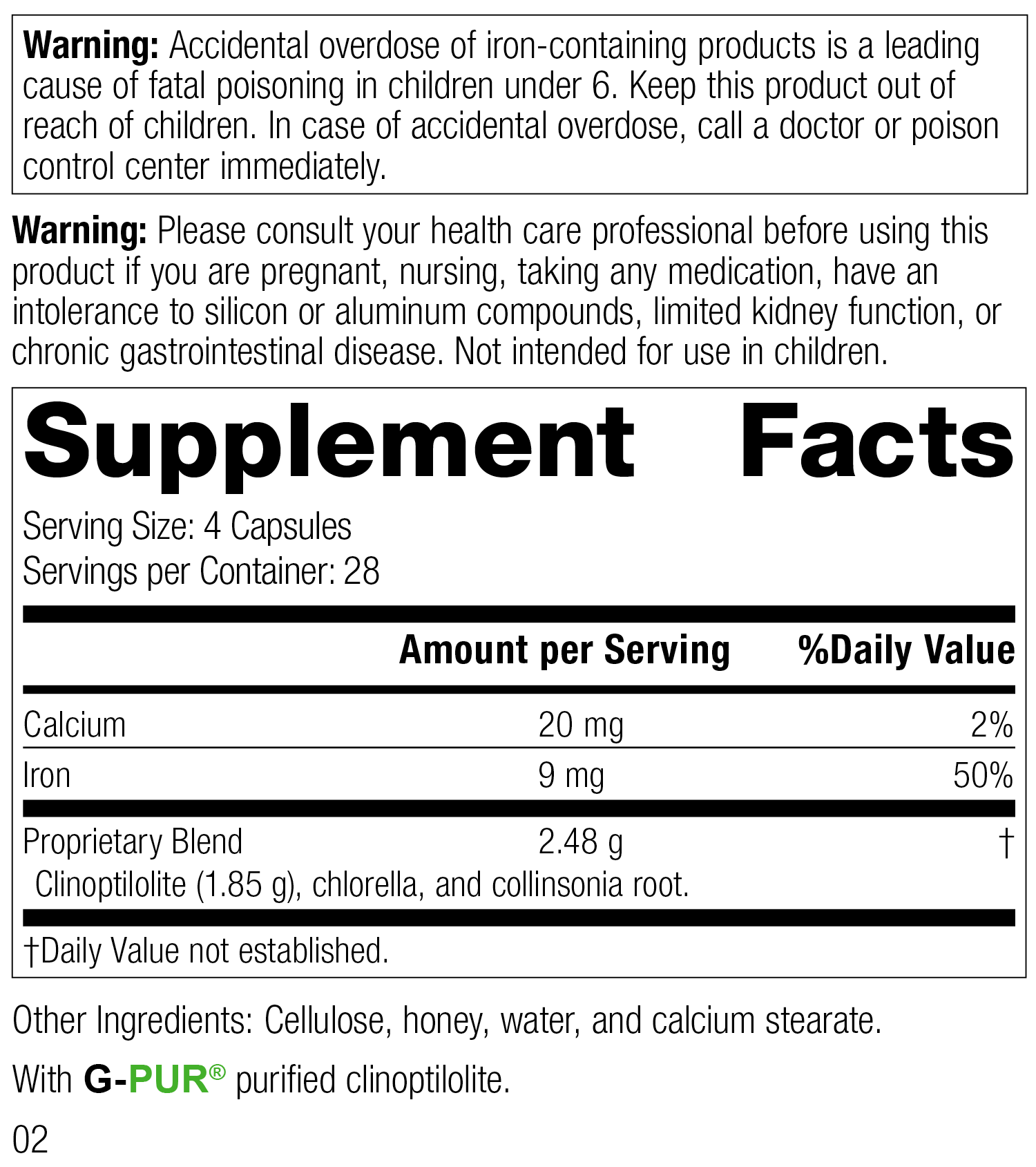 GI Adsorb™, 112 Capsules - Standard Process Inc