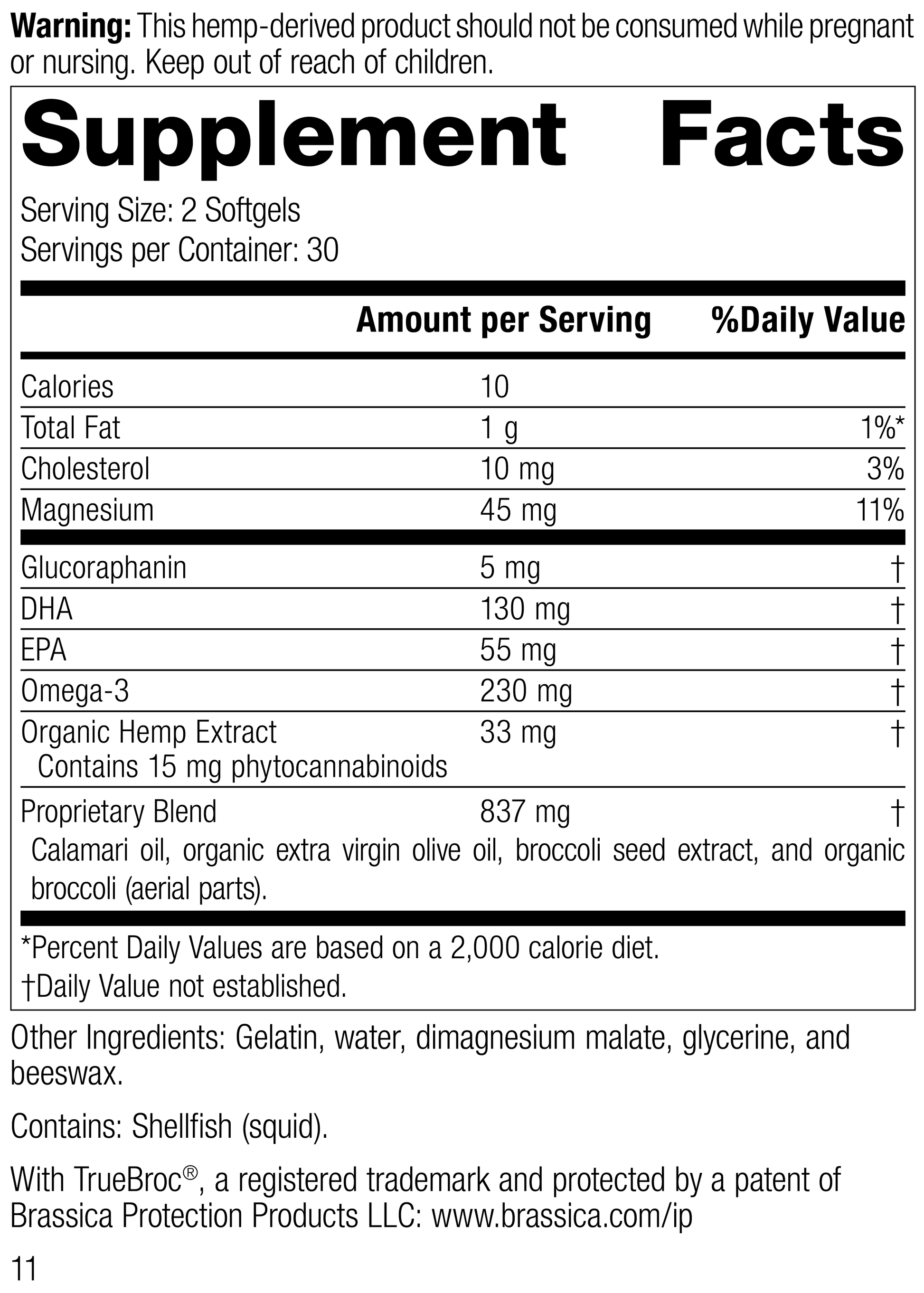 Hemp Oil Complex™, 60 Softgels - Standard Process Inc