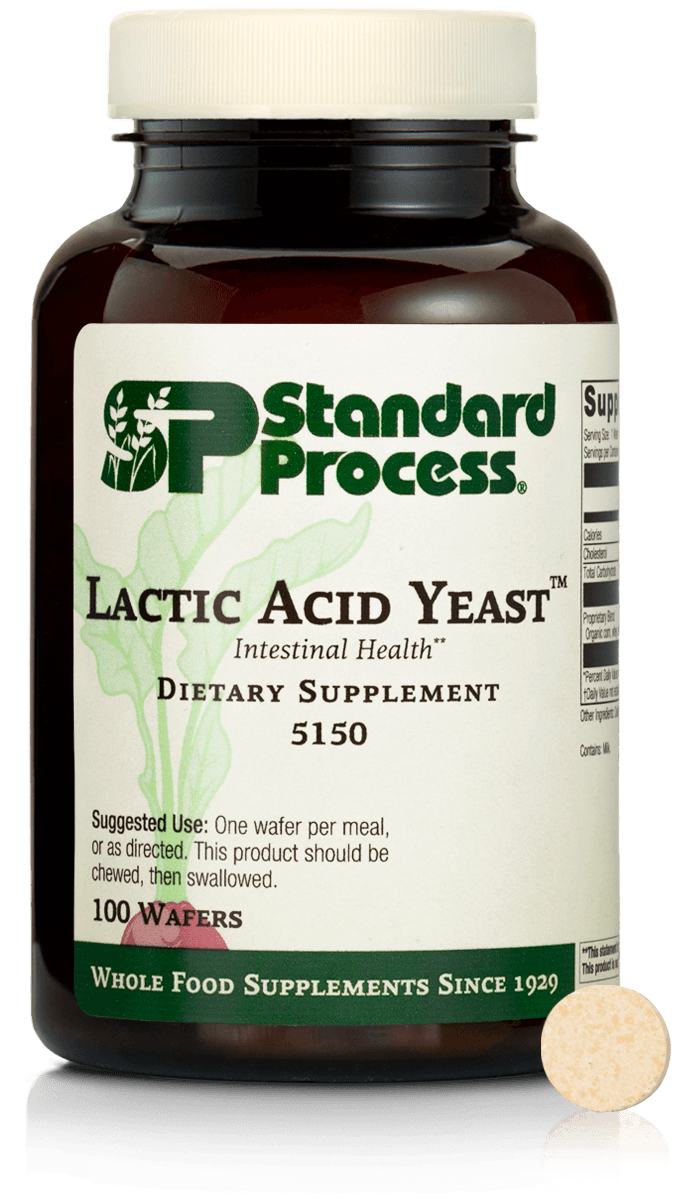 Lactic Acid Yeast™, 100 Wafers - Standard Process Inc