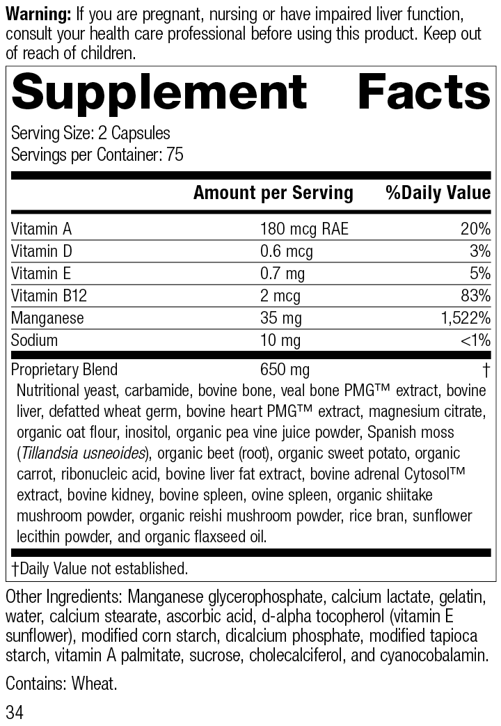 Ligaplex® II, 150 Capsules - Standard Process Inc
