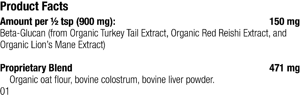 Mushroom Complex, 2.92 oz (83 g) - Standard Process Inc