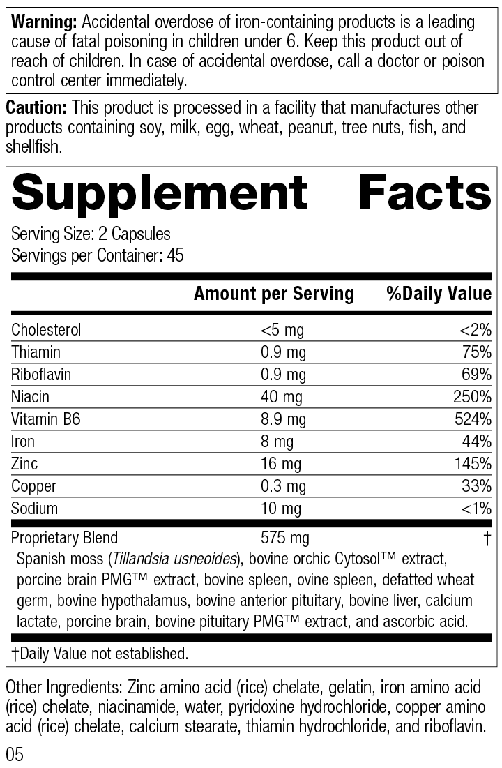 Neuroplex®, 90 Capsules - Standard Process Inc