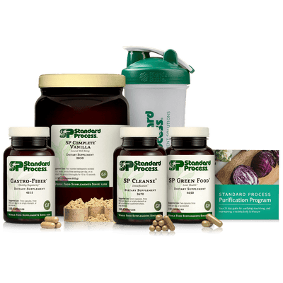 Purification Product Kit with SP Complete® Vanilla and Gastro - Fiber®, 1 Kit With SP Complete Vanilla and Gastro - Fiber - Standard Process Inc