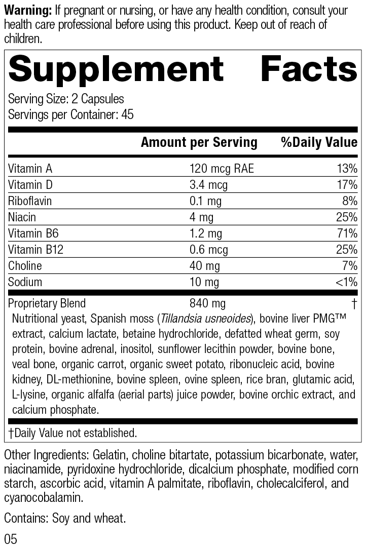 Senaplex®, 90 Capsules - Standard Process Inc