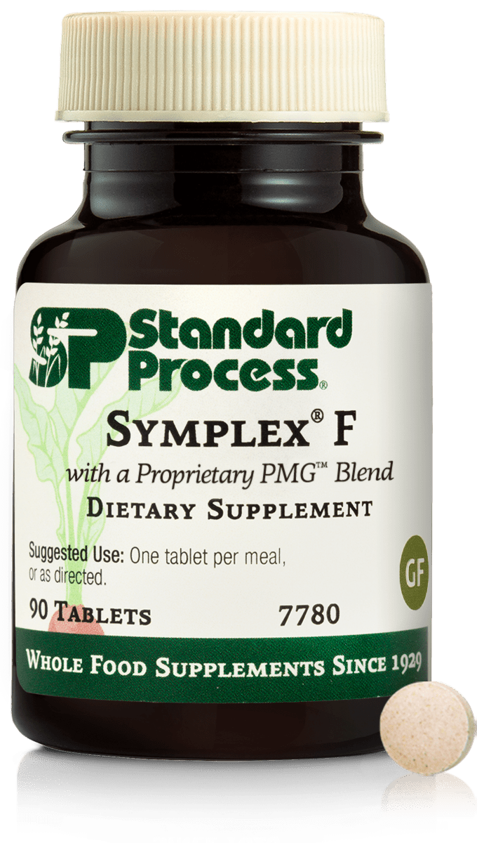 Symplex® F, 90 Tablets - Standard Process Inc