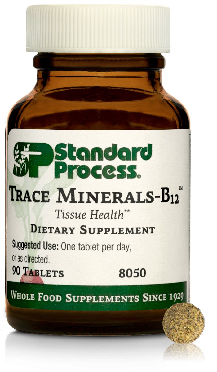 Trace Minerals-B12™, 90 Tablets - Standard Process Inc