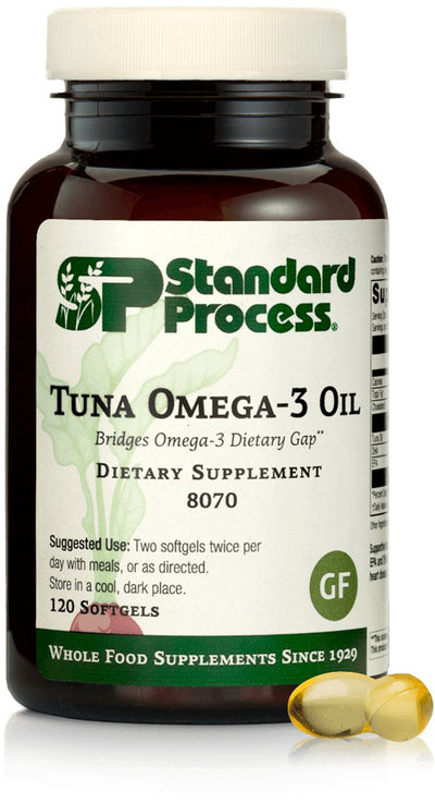 Tuna Omega-3 Oil, 120 Softgels - Standard Process Inc