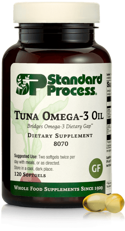 Tuna Omega - 3 Oil, 120 Softgels - Standard Process Inc