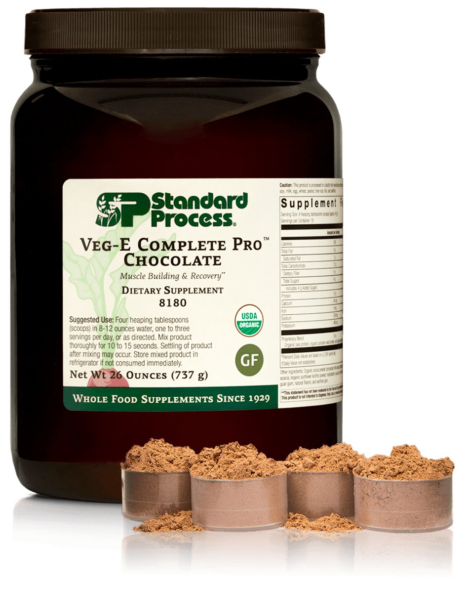 Veg-E Complete Pro™ Chocolate-Organic, 26 oz (737 g) - Standard Process Inc