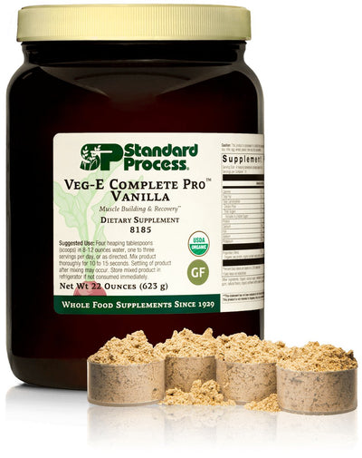 Veg-E Complete Pro™ Vanilla-Organic, 22 oz (623 g) - Standard Process Inc