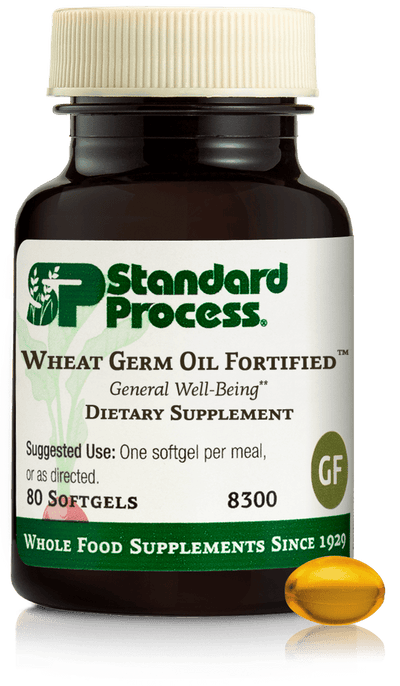 Wheat Germ Oil Fortified™, 80 Softgels - Standard Process Inc