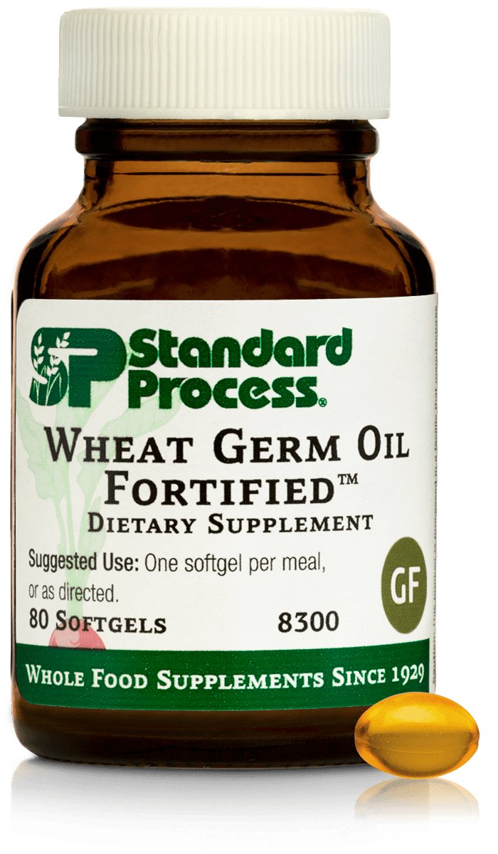 Wheat Germ Oil Fortified™, 80 Softgels - Standard Process Inc
