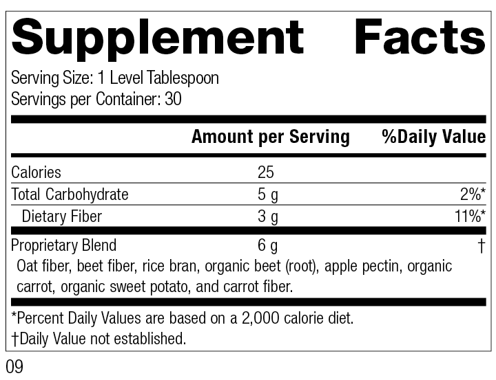 Whole Food Fiber, 7 oz (200 g) - Standard Process Inc