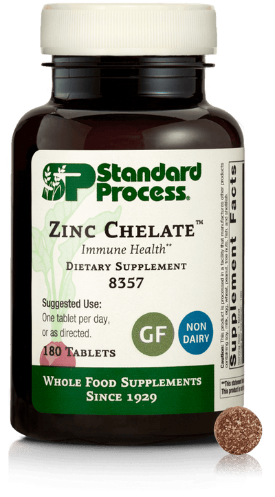 Zinc Chelate™, 180 Tablets - Standard Process Inc