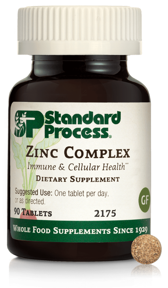 Zinc Complex, 90 Tablets - Standard Process Inc