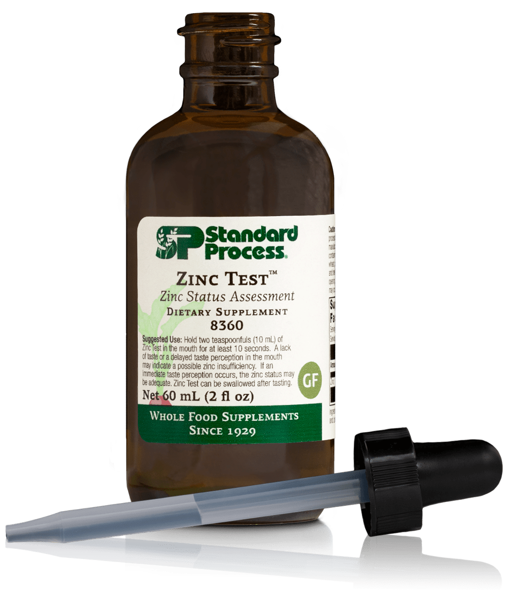 Zinc Test™, 2 fl. oz. (60 mL) - Standard Process Inc